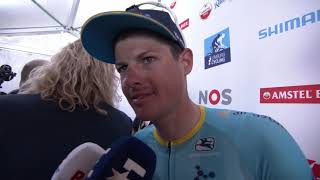 Jakob Fuglsang  Postrace interview  Amstel Gold Race 2019 [upl. by Leuqram]