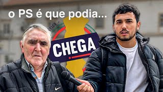 PORTUGUESES vão votar CHEGA 🇵🇹 [upl. by Ytsenoh]