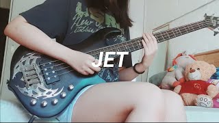 【JET】by POLKADOT STINGRAY — bass cover with tabs [upl. by Jarv318]