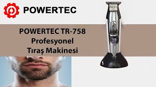 Powertec TR758 Profesyonel Tıraş Makinesi [upl. by Selestina]