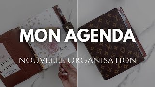 Semainier à imprimer  nouvelle organisation dans mon agenda [upl. by Eirrab56]