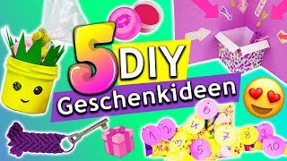 5 DIYs über die sich JEDER freut  Geschenkideen für ALLE Geschenke einfach  günstig selber machen [upl. by Osrit]