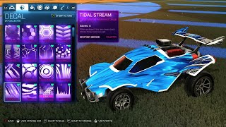 All Black Market Decals in Rocket League SHOWCASE [upl. by Hnil]