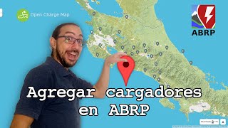 ¿Cómo agregar cargadores a A Better Route Planner ABRP [upl. by Tanaka]