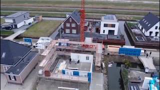 Prefab Bouwen  Timelapse  Binnen 2 dagen een cascowoning  VDM Woningen [upl. by Laaspere]