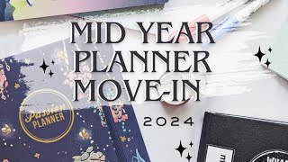 MID YEAR PLANNER MOVEIN How I will Be Using My Planner for Life  Goals ✨ planwithme [upl. by Attinahs101]