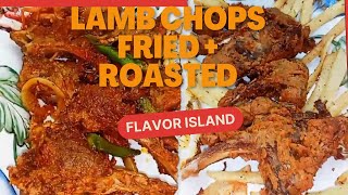 Lamb Chops Two recipes  Fried lamb Chops  Roasted lamb chops [upl. by Rebel]