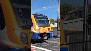 London Overground Train To Chingford at Highams Park Level Crossing [upl. by Yelloh]