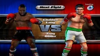 Clubber Lang vs Troy Miller Fight 5  Rocky Legends HD [upl. by Vivi]