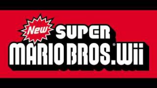 New Super Mario Bros Wii Music  World 6 Map  Cliff [upl. by Inram229]