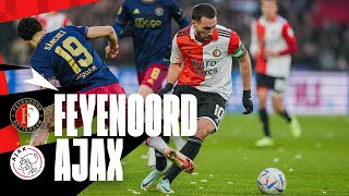 Highlights  Feyenoord  Ajax  Eredivisie 20222023 [upl. by Tabitha]