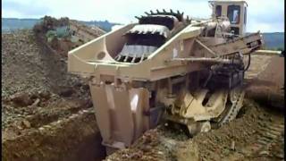 Tesmec 1475 Bucket Wheel Trencher  UK  Pipeline [upl. by Cristi]