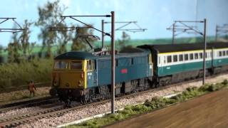 DCC Sound Class 87 with rheostatic braking sound [upl. by Yednil]