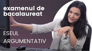 Bacalaureat 2021  Eseul argumentativ  Școala Altfel [upl. by Aicemak42]