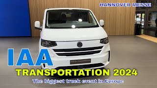 New Volkswagen etransporter 2025 World Premiere  IAA Transportation 2024 Hannover [upl. by Darrelle]