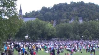 Lourdes 2011  la messe de lAssomption du pèlerinage national français [upl. by Derril692]