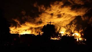 Incendie à LacMégantic [upl. by Ardnat359]