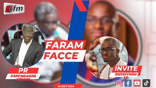 🔴TFM LIVE  FARAM FACCÉ AVEC PAPE NGAGNE NDIAYE  INVITÉ  OUSSEYNOU LY MINISTRE PORTEPAROLE [upl. by Muryh731]