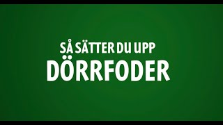 Snickeri for dummies Så sätter du upp dörrfoder [upl. by Rudie]