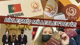 BİRLEŞMİŞ MİLLETLERDE BENİMLE 4 GÜN 💬  GALATASARAY LİSESİ MUN21 VLOG [upl. by Frayda]