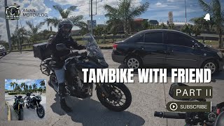 PART 2  HONDA CB500X TEST RIDE  TAMBIKE [upl. by Morganstein]