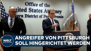 TÖDLICHSTER ANTISEMITISCHER ANSCHLAG IN DEN USA Jury verurteilt Täter zum Tode [upl. by Nraa113]