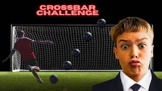 Crossbar Challenge ⚽️😝😎✅ [upl. by Helali]