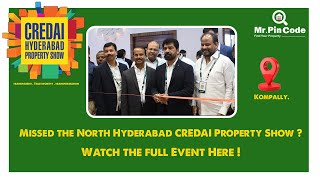 CREDAI North Hyderabad Property Show 2024  Shree Convention Kompally  MrPinCodein [upl. by Tiossem]