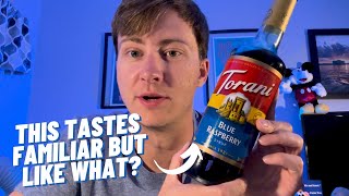 Craft Delicious Drinks with Torani Blue Raspberry Syrup  Amazon Beverage Flavoring Review [upl. by Acinorrev]