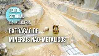 Conheça o setor de extração de minerais nãometálicos  2024 [upl. by Auburn484]