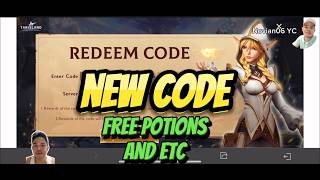 HOW TO REDEEM CODE TARISLAND PACK FREE HEALTH POTIONS ETC 🔥 [upl. by Quartana]