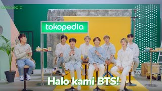 ENGINDO SUB BTS Tokopedia FULL Interview FULL HD  TURN ON CC [upl. by Anaili]