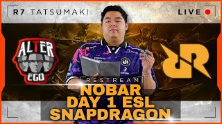 RESTREAM ESL SNAPDRAGON RRQ HOSHI VS ALTER EGO X TOP UP YA DI R7STOREID [upl. by Dora]