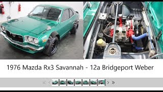 Mazda rx3 Savanna Bridgeport Weber 12A Rotary [upl. by Jeannie]