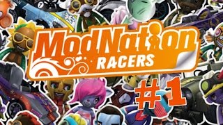 ModNation Racers Gameplay En Español 1  El Comienzo [upl. by Ylrehc]