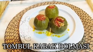 NEFİS TOMBUL KABAK DOLMASI  ZEYTİNYAĞLI GİRİT KABAK DOLMASI TARİFİ  NASIL YAPILIR [upl. by Nrubyar343]