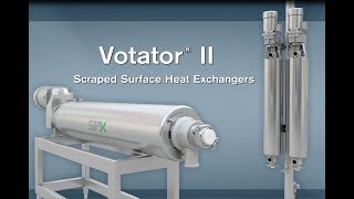 Votator II Scraped Surface Heat Exchanger Animation  WCB [upl. by Elleinod]