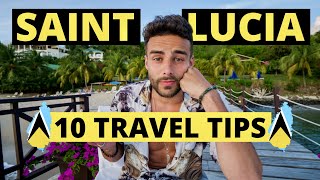 TRAVEL TIPS you NEED TO KNOW for SAINT LUCIA  Top 10 Travel Tips [upl. by Ario946]