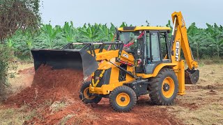 Another one Jcb Driver Purchase his First JCB 3DX Plus 2023 Backhoe First day Working on Field [upl. by Marj]