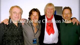 Keith Emerson Chris Squire Alan White and Simon Kirke  quotFanfare For the Common Manquot [upl. by Efthim]