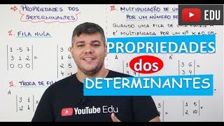 🔴 DETERMINANTES PROPRIEDADES [upl. by Netsriik]