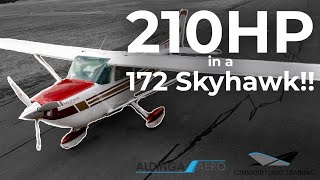 The most POWERFUL Cessna 172 ever MADE  Walkaround amp Flight [upl. by Reiko290]