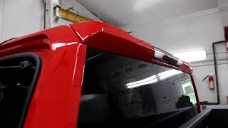 Chevy GMC upfitter AUX switch 5 wire location and Third Brake Light Removal 2020 2021 2500 3500 [upl. by Ratcliffe564]