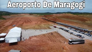 Maragogi Alagoas Aeroporto Tem A Segunda Fase Das Obras Iniciadas [upl. by Gitlow]