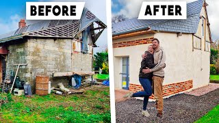 TIMELAPSE RENOVATION  A COUPLE RENOVATE A FRENCH HOUSE IN 20 MINUTES [upl. by Arihsay416]