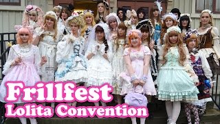 Frillfest Lolita convention [upl. by Yretsym]