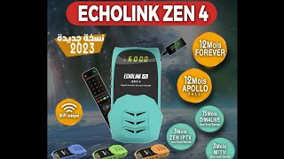 فتح علبة الجهاز الجديد zen 4 من شركة Echolink 2023 مع تمرير فلاش للجهاز والتعريف بمميزاته [upl. by Yadseut374]