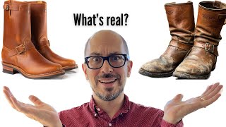 Wesco Boss 7500 Engineer Boots Online vs InPerson amp Worn [upl. by Crespi]