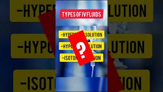 Intravenous Fluids and Indications ivfluids ivf fluidtherapy typesofsolution intravenousfluid [upl. by Airlia397]