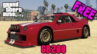 GTA Review  FREE Vapid GB200  Ford RS200  Rally Legend  Podium Car [upl. by Atnim]